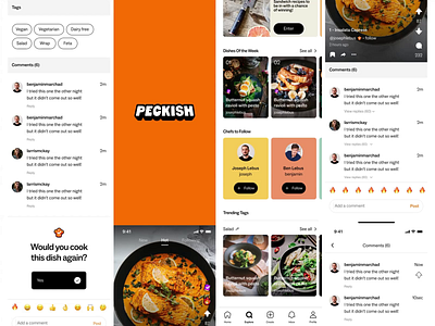 Peckish Mobile App UI/UX analytic dashboard analytic design app design branding clean creative dashboad dashboard dashboard design design illustration inspiration menu bar minimal modern typography ui ux web app website