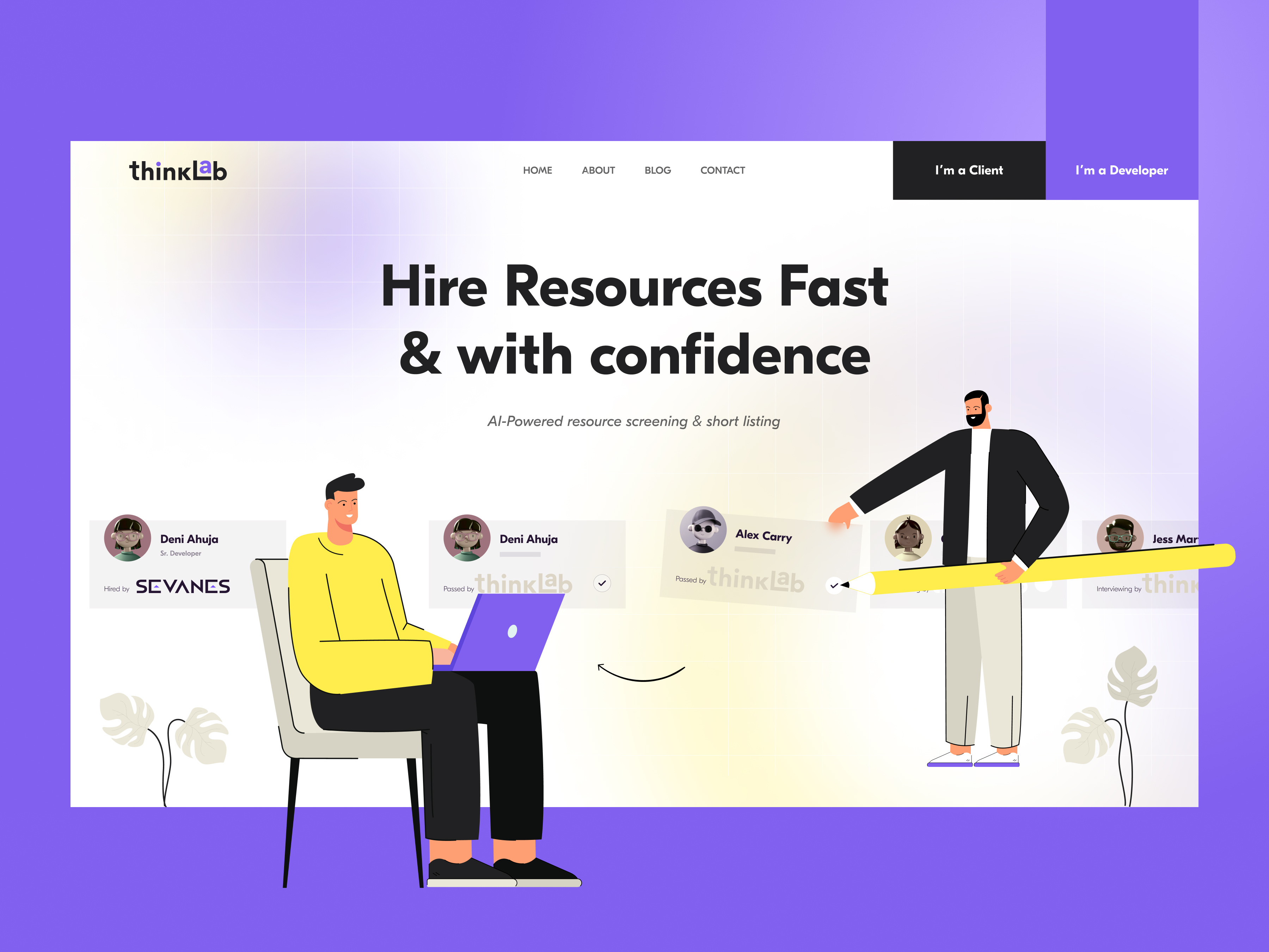 Example of Minimal Website Design
