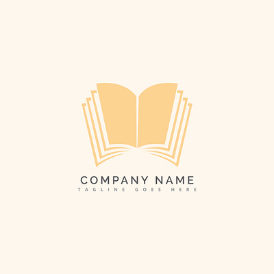 Book Logo Design abstract app book logo branding business design icon illustration logo typography vector