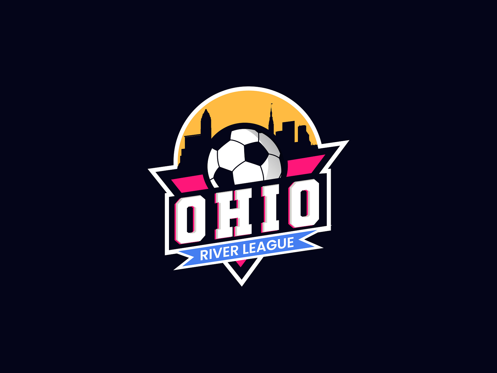 Ohio Soccer League by SafiUllah baig on Dribbble