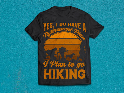 HIKING T shirt Design 3d business c ar 3d flyer adobe illustrator business cards design flyer psd downlaod illustration logo t shirt design vector