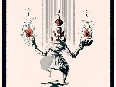 ANCIENT KHMER TEMPLE ROBOT PROTECTOR ancient cambodia character comics draw illustration ink khmer mysterious mystical myth protector robot temple