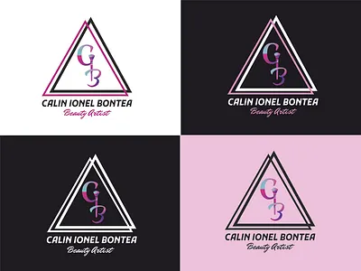 CIB - Logo design art beauty logo branding brush corel draw coreldraw design geometric design geometry logo logodesign make up makeup artist pink logo