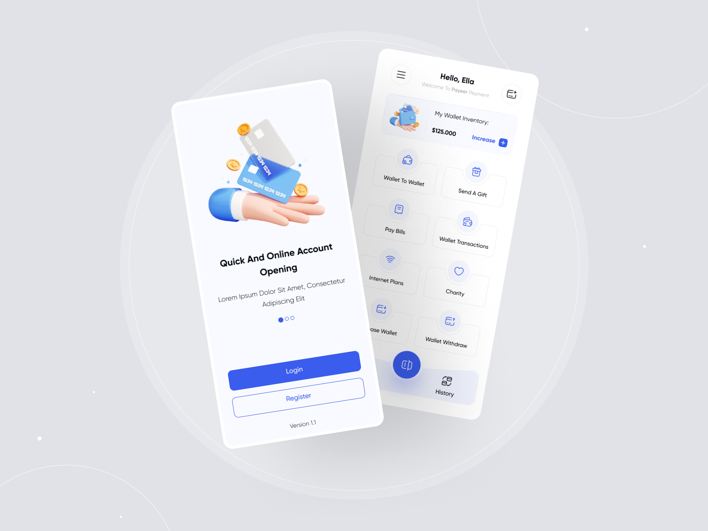 Payeer Payment clean css design development flutter frontend html minimal mobile native react react native ui uidesign uiux userinterface ux uxdesign