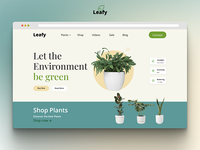 Leafy design graphic design illustration logo design responsive design web design web development