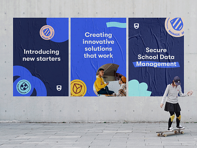 Wonde - Mockups brand data education identity mock up school scribble