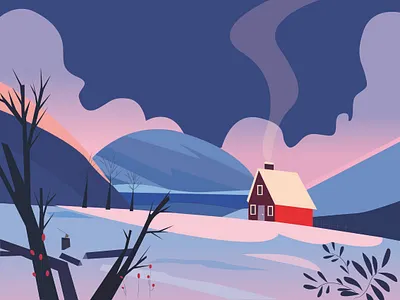 winter illustration