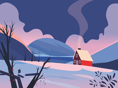 winter illustration