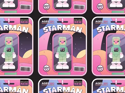 Coming Soon badge branding character flat gradient illustration illustrator logo minimal simple