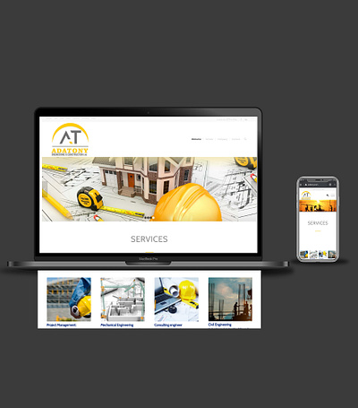 Adatony buildingconstructionwebsite website design