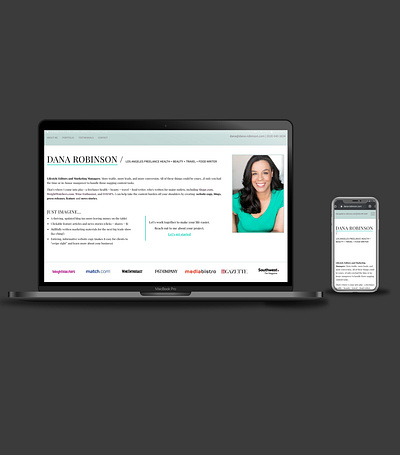 Dana Robinson webdesign