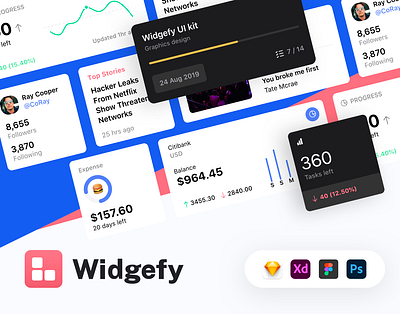 Widgefy Multipurpose iOS Widgets UI Pack app free freebie freebies ios ios app ios widget ios14 ios14homescreen mobile app mobile app design template ui ui kit ux widget widgets