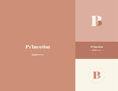 Princeton Bakery Logo Identity branding design logo