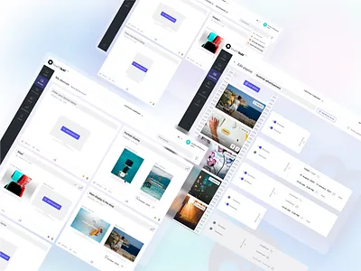 Interactive digital signage admin admin design ui ux web