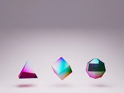 Staged Glass 3d 3d animation brand motion