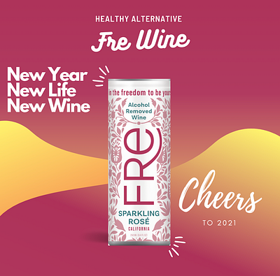 Fre Wine Poster Ad