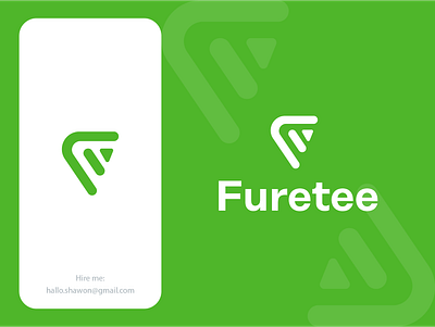 Furetee Logo Design abstract logo app icon branding brandmark coin color crypto cryptocurrency ecommerce logo identity letter letter mark monogram logo logo designer logos logotype real estate agency technology thefalcon token