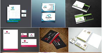 Business card designs branding businesscard illustration vector