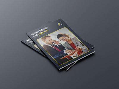 "BUSINESS BROCHURE DESIGN (2019-2020)" adobe illustrator adobe indesign annual report brand identity branding brochure brochure design business brochure design color idea company profile corporate brochure design design design idea