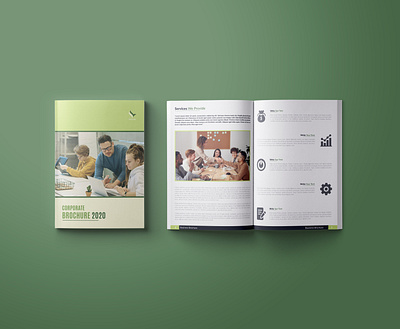 " CORPORATE BROCHURE - 2020 " adobe illustrator adobe indesign annual report design branding brochure brochure design business brochure business brochure design color idea company profile corporate brochure design design design idea