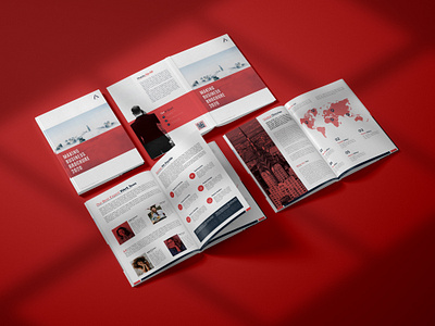 "BUSINESS BROCHURE - 2020" adobe indesign annual report brand identity branding brochure brochure design business brochure business brochure design color idea company profile corporate brochure design design design idea logo