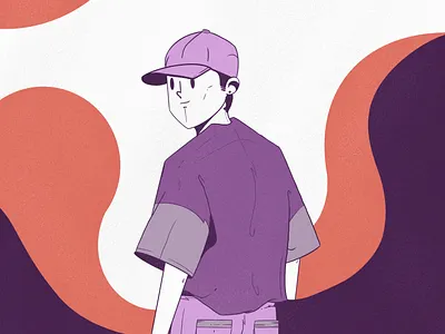 CAP30174 #2 artist artwork book boy cap color color palette color scheme comic comic art comic book comics design drawing illustrator man procreate