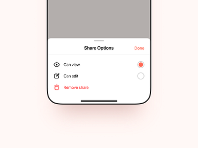 Share Options app app design card delete edit icon icon set icons ios ios 14 ios app iphone iphone 12 iphone 12 pro minimal settings share ui ux view