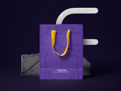 Temis Paper Bag brand brand design brand identity brandidentity branding branding agency branding design branding identity design graphic design graphicdesign logo logo design logo designer modern design modern logo paper bag paper bag mockup stationery stationery design