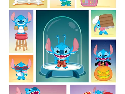 Experiment of Cute adobe illustrator character design cute disney illustration jerrod maruyama jmaruyama kawaii vector wonderground gallery