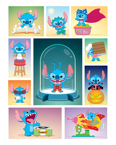 Experiment of Cute adobe illustrator character design cute disney illustration jerrod maruyama jmaruyama kawaii vector wonderground gallery