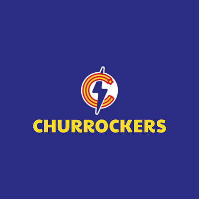 Churrockers brand branding chocolate churros churros design graphic graphicleo illustration logo logotipo sweet typography venezuela