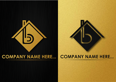 B 2 concepts in Black and Gold alphabet brand identity branding brandmark creative logo design icon logo logo design logocreation logodesign logomaker logomark minimalist minimalistic