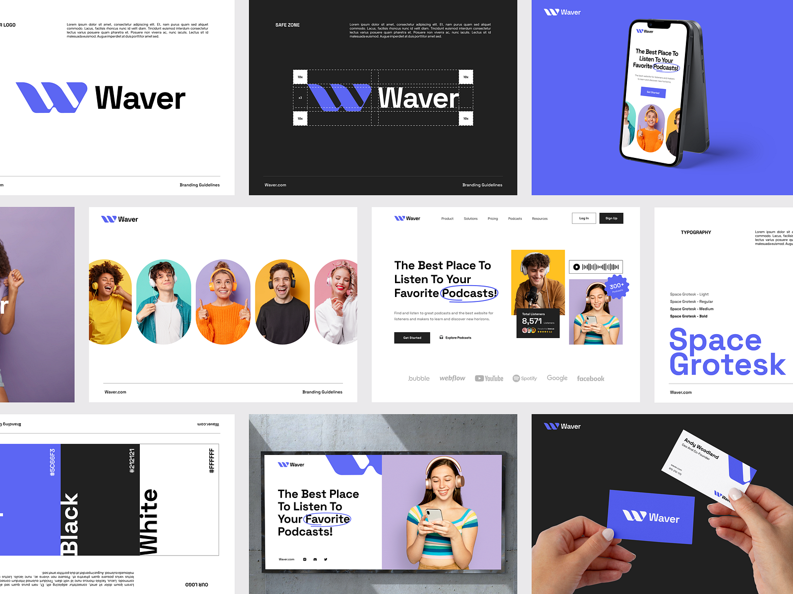 Waver Player - Web Design by Bogdan Falin for QClay on Dribbble