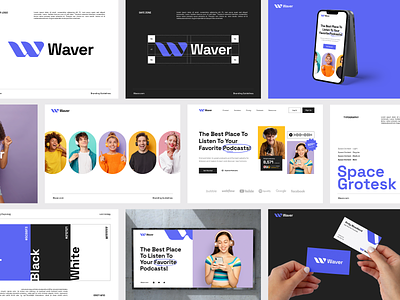 Waver Player - Web Design 2022 design album album cover best wen design clean listen minimalist modern music music player musician player podkast singers song tracks ui ui ux web web design