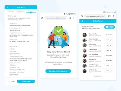 Create Event on Event Ticketing app event responsive responsive design responsive web design responsive website responsive website design ticketing ui ui design uiux ux ux design web app