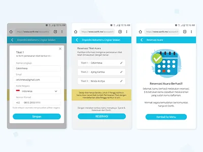 Ticket Reservation on Event Ticketing app buy tickets event responsive responsive design responsive web design responsive website responsive website design ticket ui ui design uiux ux ux design web app