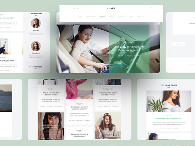 "Shabd" Blog UI Design blog blog design clean clean ui elegant minimal theme ui uidesign ux web web design wordpress