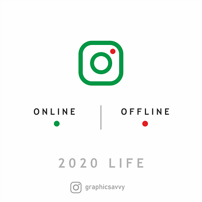 Logo online offline 2020 2020 design 2020 trend 2021 creative creative design creative design creative direction creative idea creative ideas creative logo creative marketing creativemarketing creativity happy new year happy new year 2021 instagram post instragram