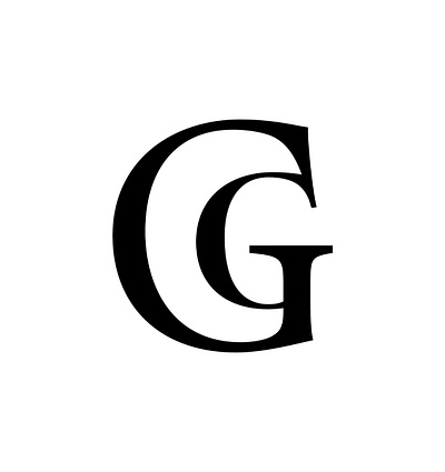 Monogram of Giorgy Gunawan logo minimalism monochrome monogram simplicity typogaphy