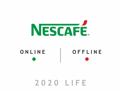 Logo online offline 2020 2021 adobe advertise advertisement advertising advertisment brand brand design brand identity brandidentity branding branding and identity branding concept branding design happy happy 2021 happy new year logo marketing