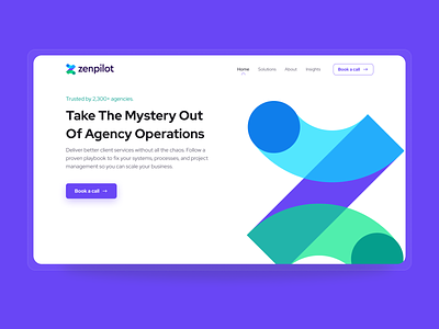 Website | Zenpilot (Concept) clickup concept design header interface landing redesign ui ui design web web design website zenpilot