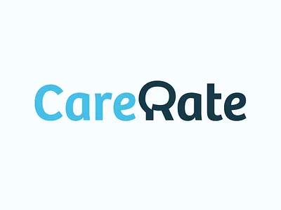 CareRate Logo brand identity branding icon logo logo design logotype minimal simple wordmark