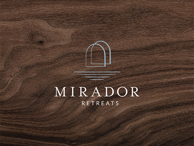 Mirador Retreats - Brand Identity art brand identity branding design graphic design illustration logo vector