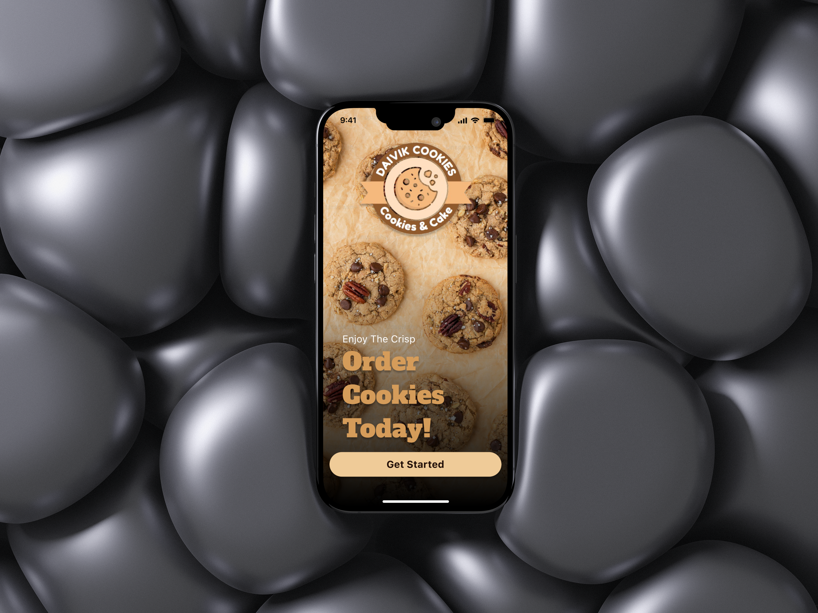 DCC Cookie App app design graphic design typography ui ux wireframe