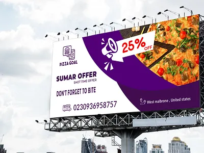 Billboard design billboard design graphic design print design