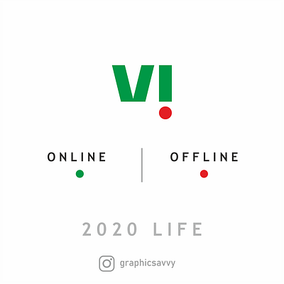 Logo online offline 6 2020 2020 trend 2021 2021 trend brand brand design brand identity branding branding design creative branding creative brands happy new year happy new year 2020 happy new year 2021 idea ideas identity branding marketing marketing campaign vodafone