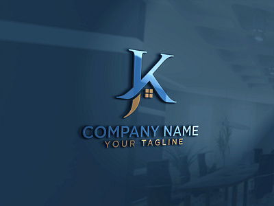 JK logo design, real estate property mortgage home building branding design flat graphic design illustration logo logo design logo design branding logo design concept logo designer logo designers logo designers club logo designs logo mark logo type logodesign logos logotype real estate logo