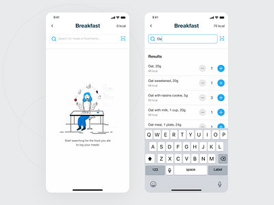 Food Intake Tracker UI UX Shot [Coming Soon!] design product design ui ux uxdesign web design