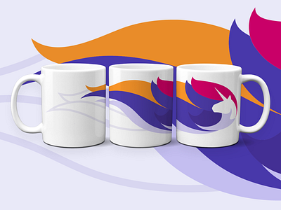 Ataccama Unicorn Mug brand design brand identity branding company corporate corporate design corporate identity creative data design designer gift gifts illustration mug mug design mug mockup mugs present unicorn