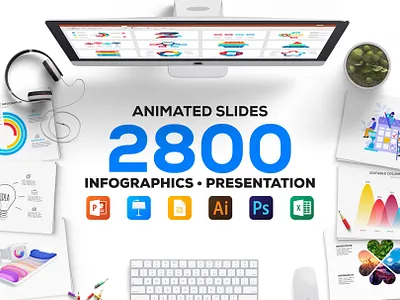 Massive Animated Powerpoint Bundle animated bundle excel google slides icon set illustration infographic isometric keynote powerpoint ppt template presentation vector